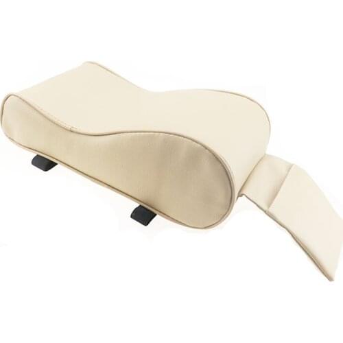 Stylish Car Central Console Armrest Box Soft Heighten Pad Cushion with Pocket Car Armrest Box Pad