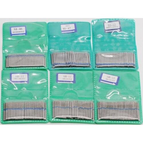 Dental Drills 6 Types Dental Diamond FG High Speed Burs for Polishing Dentist Smoothing Tools SI & SR Series 1Pack