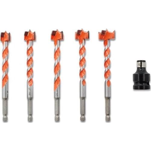 ABSF Wood Drill Bit Self Centering Hole Saw Cutter Woodworking Tools Set 16mm,18mm,20mm,22mm,25mm Forstner Drill Bits