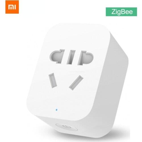 Xiaomi Mijia Smart Socket Plug Zigbee Version WiFi Wireless Remote Socket Adapter Power Timer Switch On And Off By Smart Mi APP