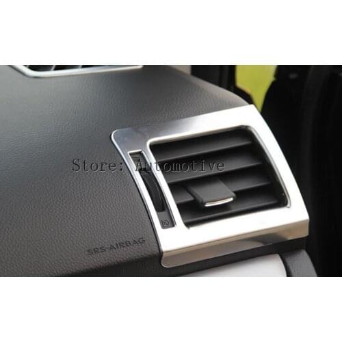 Inner Dashboard Side Air Vent Outlet Cover 2pc For Subaru XV Crosstrek 2012-2017
