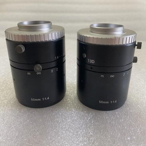 Used original VST sv-5014h industrial C-Port lens 50mm 1:1.4 HD 5 megapixel 9 NEW