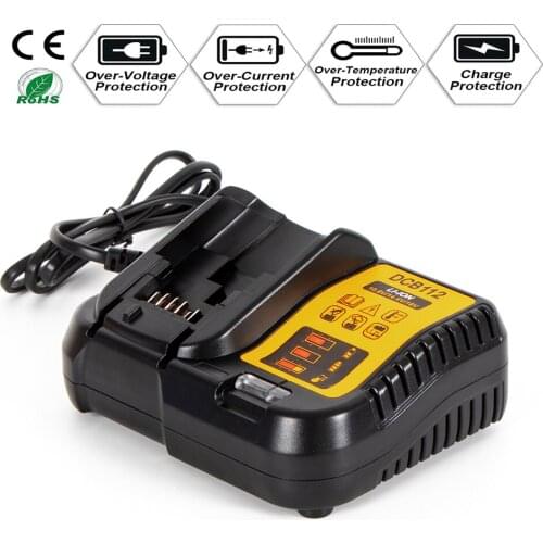 High-quality! Power Tool Battery Fast Chargers DCB105 for Dewalt 12V~20V MAX Li-ion batteries