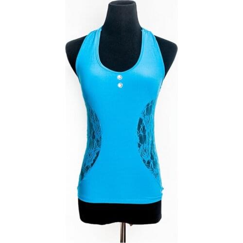 New Arrival sexy lace tank tops milk silk stitching belly dance top women belly dance costume sexy belly dancing tops lace top