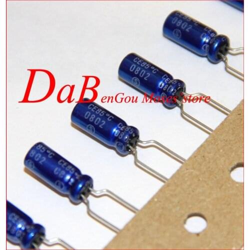 16v 10uf +/- 20% 100% Original New Capacitance Audio Electrolytic Capacitor Radial 5x11mm 50pcs