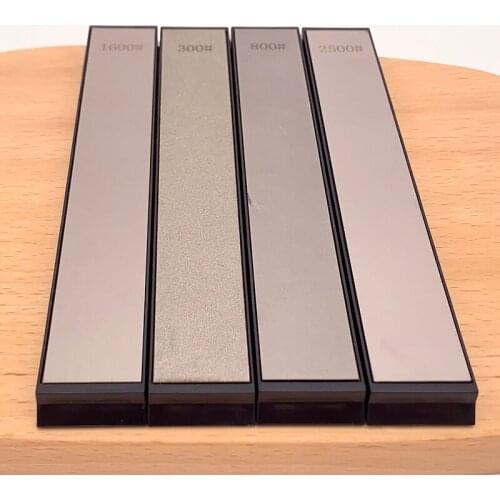 4pcs/lot Diamond stone Kitchen Knife Sharpener Stones Whetstone for Professional Fixed Angle Kitchen Knife Sharpener bar