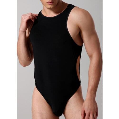 Adjustable Size Mens Breathable Bodysuits Men Shapers Leotard Male Body Building Singlet Underwear Shapewear for Men Vest