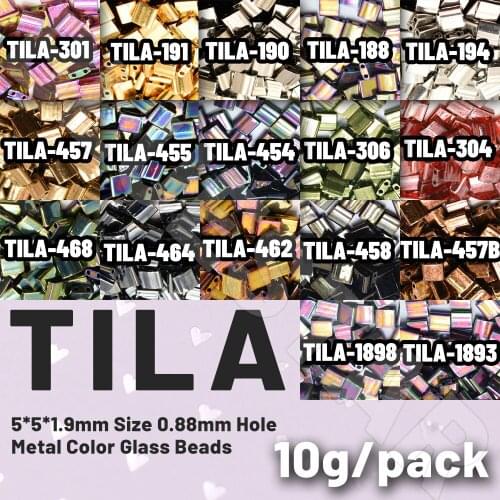 BLUESTAR Metallic Boho Japan Chic Miyuki Beads Seed Beads For Embroidery Art handmade jewelry clothing accessories 10g/pack