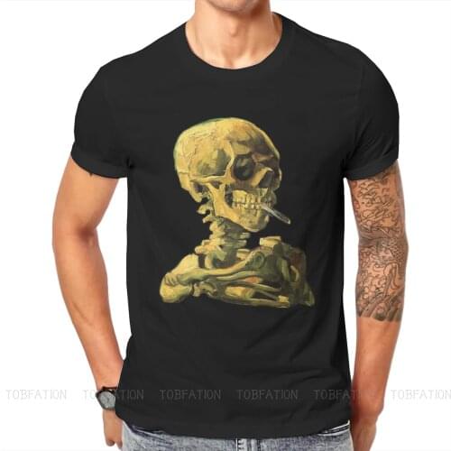 Vincent Van Gogh Style TShirt Impressionism Comfortable New Design Graphic T Shirt Short Sleeve Ofertas