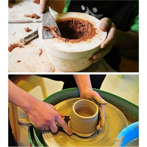 Spatula Pottery Tools Crafts Cut Mud Shovel Scraper Ceramic Clay Polymer Scraping Modelling Tool