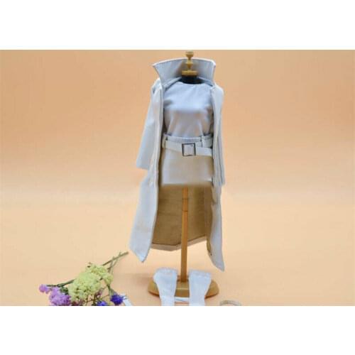 1/6 Scale Leather Windbreaker Model for 12" Female Body