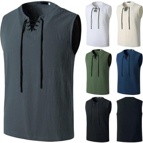 Mens Sleeveless Hoodie Drawstring Summer Men Vest Waistcoat Sportswear Male Workout Fitness Hoodies Sweatshirts Fashion 2021 New