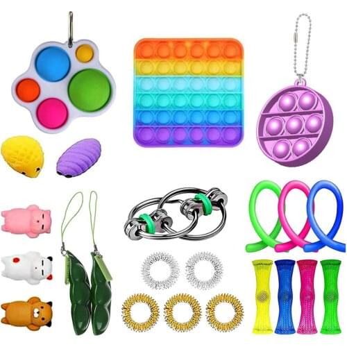 Sensory Toys Set Relieves Stress and Anxiety Fidget Toy for Children Adults Special Toys Assortment for Birthday Party
