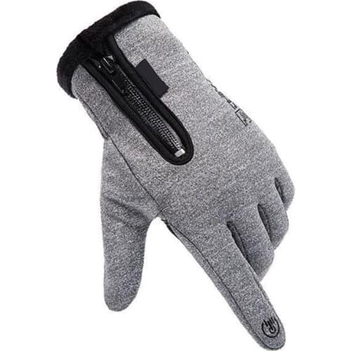 Newly Waterproof Cycling Gloves for Men Women Winter Skiing Windproof Warm Fleece Lined Touching Screen Gloves 19ing