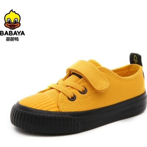 Babaya childrens canvas shoes white shoes 2021 autumn new boys breathable shoes girls shoes fashion kids sneakers for girl