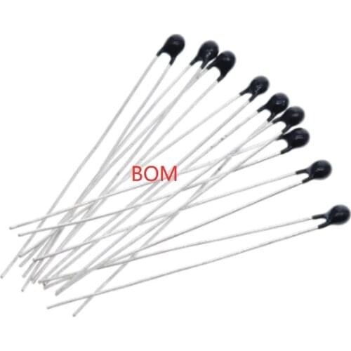 20PCS MF52AT B 3950 NTC Thermistor Thermal Resistor 5% 1K 2K 3K 4.7K 5K 10K 20K 47K 50K 100K MF52