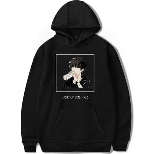 2021 Anime Cartoon Attack On Titan Hoodies Sweatshirts Men / Women Pullovers Unisex Long Sleeves Harajuku Hoody 300