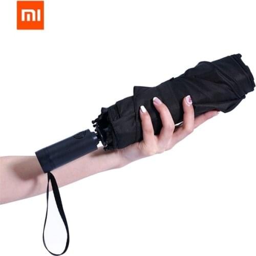 Youpin Mi Mijia WD1 Man Woman Automatic Rainy umbrella Sunny Rainy Summer Aluminum Windproof Waterproof UV Parasol Sunshade