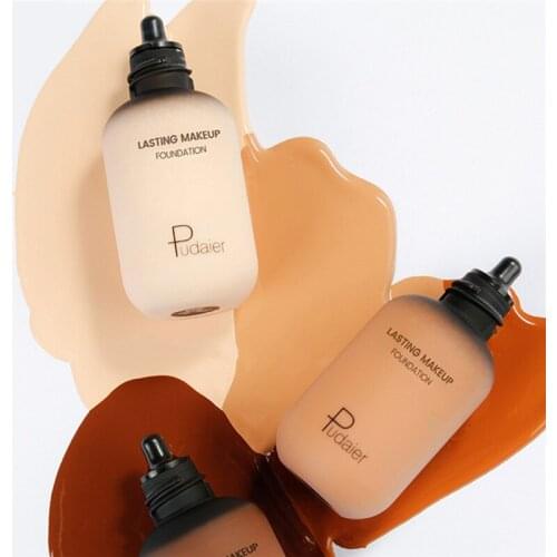 1Pc Foundation Makeup Soft Matte Long Wear Oil Control Concealer Liquid Foundation Cream Fashion Women maquillage 40ml