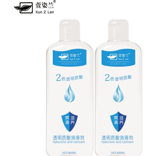 200ml Silk Touch Hyaluronic Acid Lubricant gel sex Adult Products Water-based gel Body Sex Oil anal vagina gay sex masturbation
