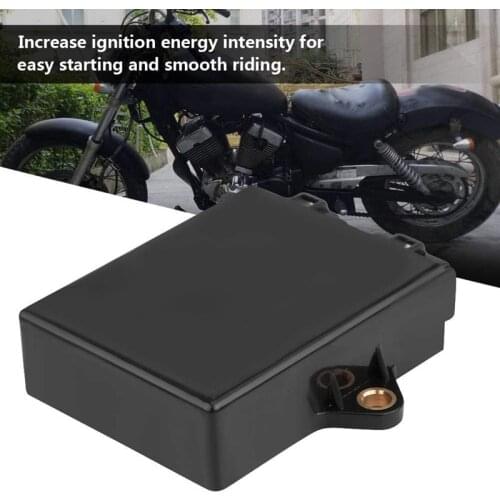 4Rf-82305-00 Motorcycle Cdi Box Ignition Control Unit for Yamaha Virago 250 Xv250 V-Star 250Cc 1995-2007 Black