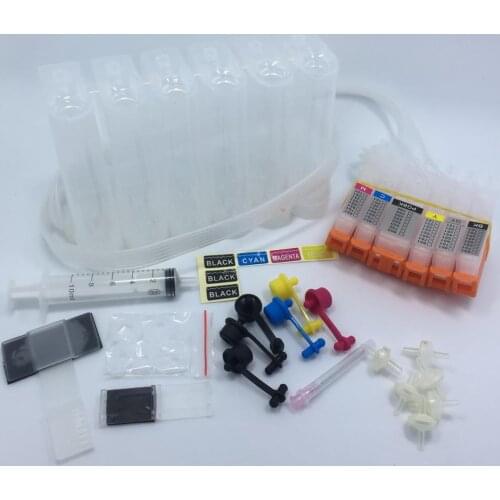 6 Color BCI350 CISS ink cartridge BCI-350 BCI-351 for Canon PIXUS MG6330 MG7130 iP8730 MG5630 MG6730 MG7530F MG7530 (Japan)