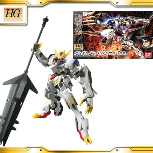 BANDAI GUNDAM HG 1/144 BARBATOS LUPUS REX Gundam model assembled Anime action figure toys Decoration Kids Toy Gift