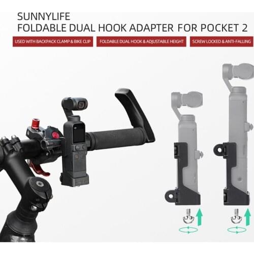 Multifunctional Extended Base Mount Adapter for DJI OSMO POCKET 2 Handheld Gimbal