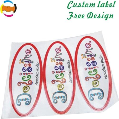 Custom sticker, Coated Art Paper / PET / PP / PVC / transparent PVC label