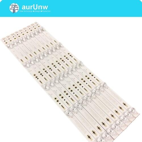 100% New 10pcs/Kit LED strips for CHANG HONG 55 TV 55G6 55Q5N 55E9600 CH50L55A V02 RF AC550E30 0501S 08 A7 LB C550U15 E6 B ZM