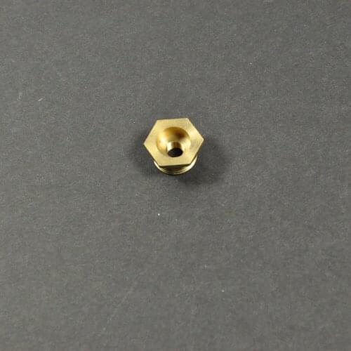 RECEXL 14mm to 1/4-32mm spark plug bushing Copper Adapter For Gas Engien Kits