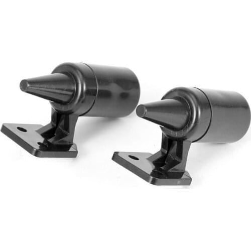 2pcs Bell Automotive Silver Ultrasonic Animal Warning Whistles Deer Car Animal / Deer Warning Whistles Auto Safety Alert Device