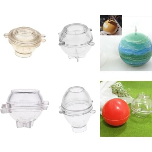 4 Pieces Mixed Shapes Plastic Candle Molds for DIY Crafts Making Supplies, Great Tool for Handmade Project