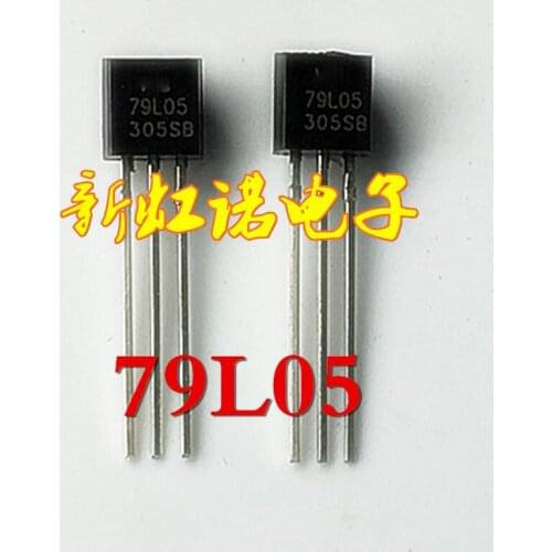 5Pcs/Lot New Original Three-terminal Voltage Regulator Tube 79 L05 WS79L05 The TO-92 Encapsulation Triode In Stock