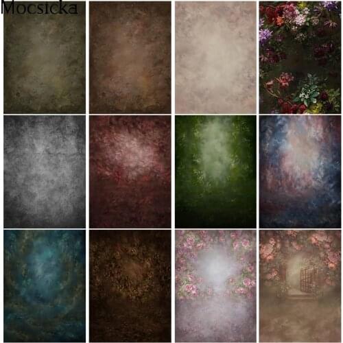 Abstract Texture Portrait Photography Backdrop Retro Newborn Adult Birthday Art Background Floral Old Master Wedding Photoshoot