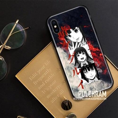 Yumeko Jabami Kakegurui Glass Soft Silicone Phone Case Cover Shell For iPhone SE 6s 7 8 Plus X XR XS 11 12 Mini Pro Max Sumsung