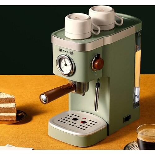 Household Coffee Machine Capsule Small Full Semi-automatic Italian Coffee Maker Commercial Steam Milk Froth Machine
