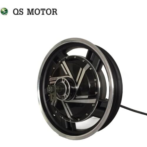 QS MOTOR High Performance 16inch 8kW 273 50H V2 Brushless DC Electric Scooter Motorcycle Hub Motor
