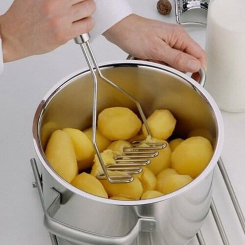 Stainless Steel Potato Mud Pressure Mud Machine Potatoes Masher Ricer Fruit Vegetable Tools Accessories Kitchen Gadgets