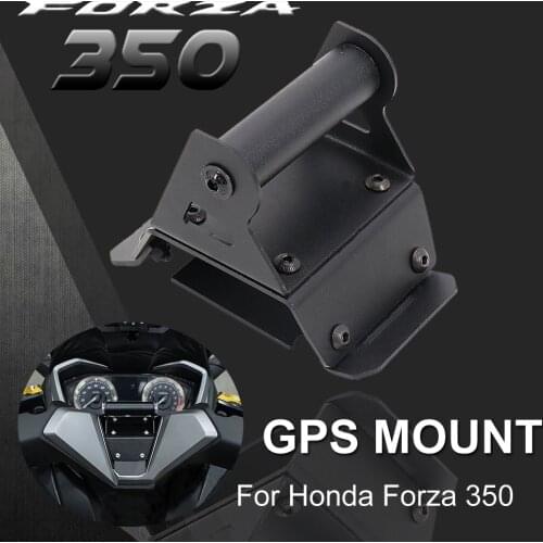 NEW Motorcycle For Honda Forza 350 Front Phone Stand Holder Smartphone Phone GPS Navigation Plate Bracket