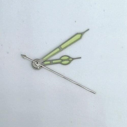 New Watch Part Green Luminous Hands Fit ST16 Miyota8215 8205 8200 Mingzhu2813 Automatic Movement