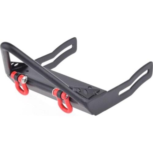 QYWWRC Metal RC Rock Car Front Bumper for 1/10 RC Crawler Axial SCX10 Upgrade Parts