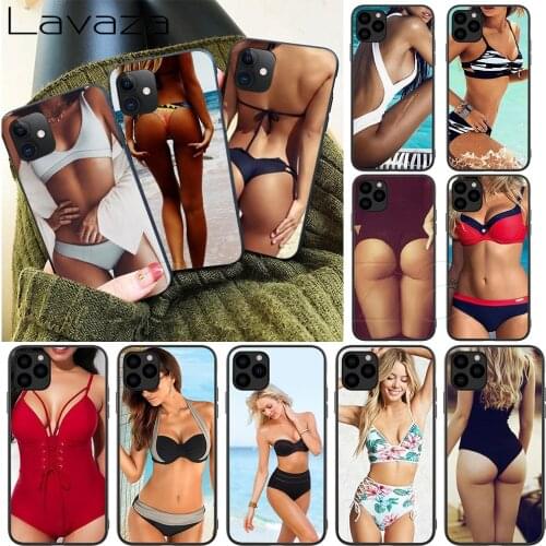 Lavaza sexy lady Red lips hot girl Silicone Soft Case for iPhone 12 Mini 11 Pro XS Max XR X 8 7 6 6S Plus 5 5S SE