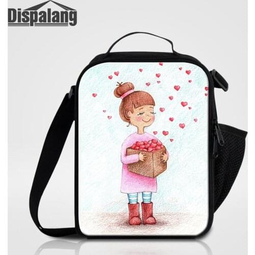 Kawaii Girl Lunch Bag Children Kids Bolsa Themica Thermo Bag Lancheira Cooler Bags Cartoon Insulated Picnic Food Bags Lunch Box