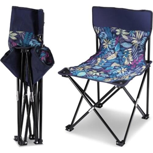 Outdoor Camping Chair Portable Fishing Chair Fishing Leisure Home Folding Mountaineering Camping Chair