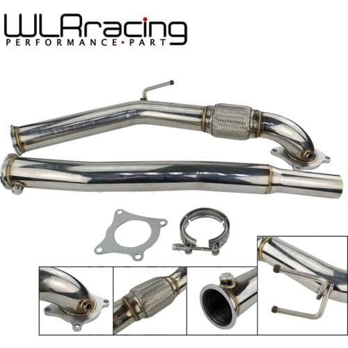 Exhaust Turbo Downpipe For 06- 09 VW GOLF GTI JETTA AUDI A3 2.0T FSI Turbo Downpipe Performance MKV WLR6121
