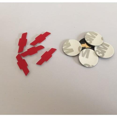 10pcs 14mm 18mm Car Remote Key Fob Emblem Badge Radio button Sticker Replacement car Styling accessories