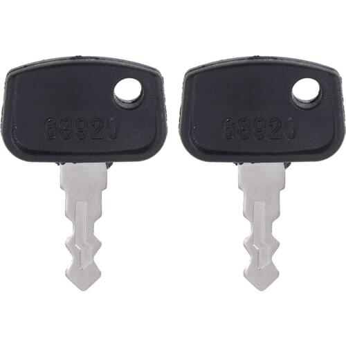 2pc Ignition Key 68920 For Kubota RTV, B,BX, F, GR, ZD, RTV500, RTV900 series