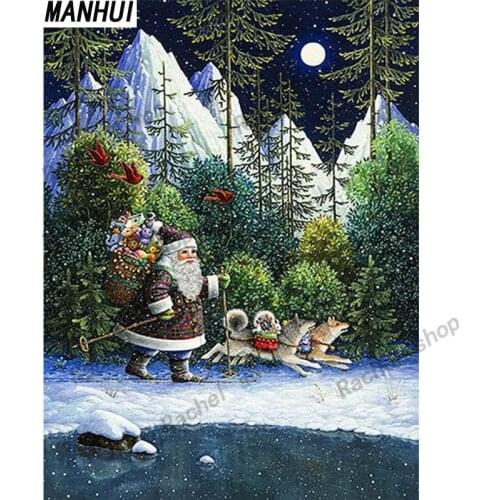 Diamond Embroidery Diy Diamond Painting Cross Stitch Kits Diamond Mosaic Christmas series Full Square Diamond Embroidey DS222