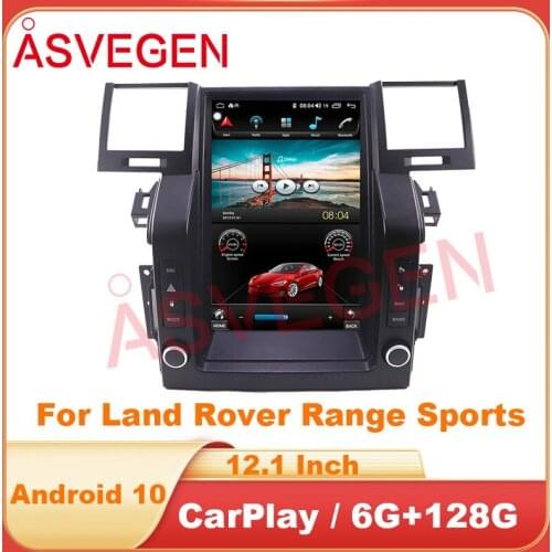 For Land Range Rover Sport 2005-2009 With 4+64G Car Multimedia NAVI Car Radio Stereo GPS Navigation Player